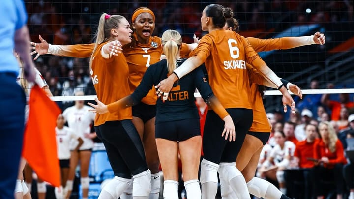 Hook 'em, Texas Moves On: Volleyball Victory Secures Spot in National Championship