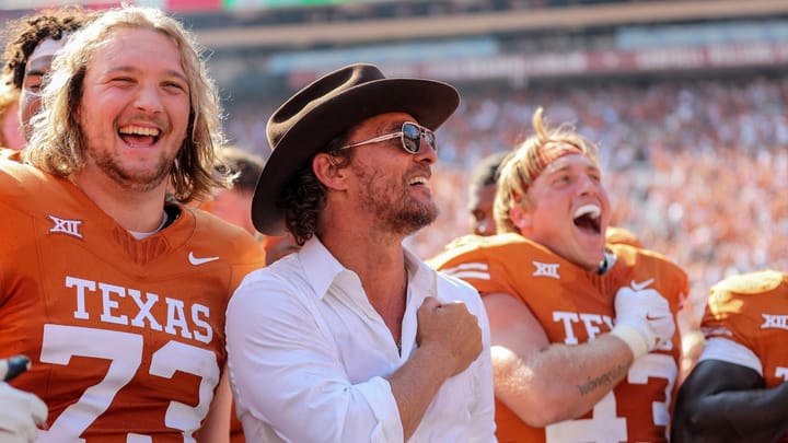 Matthew McConaughey Addresses Texas Fans After Field Incident During Georgia Game